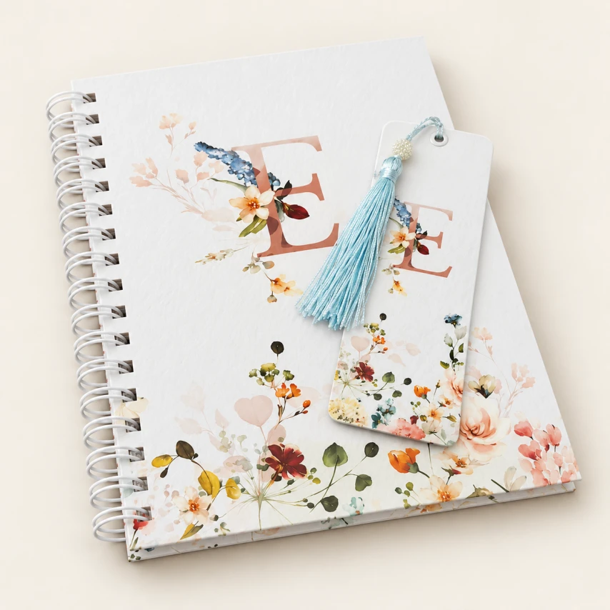Caderno Pautado  - Capa Dura - A5