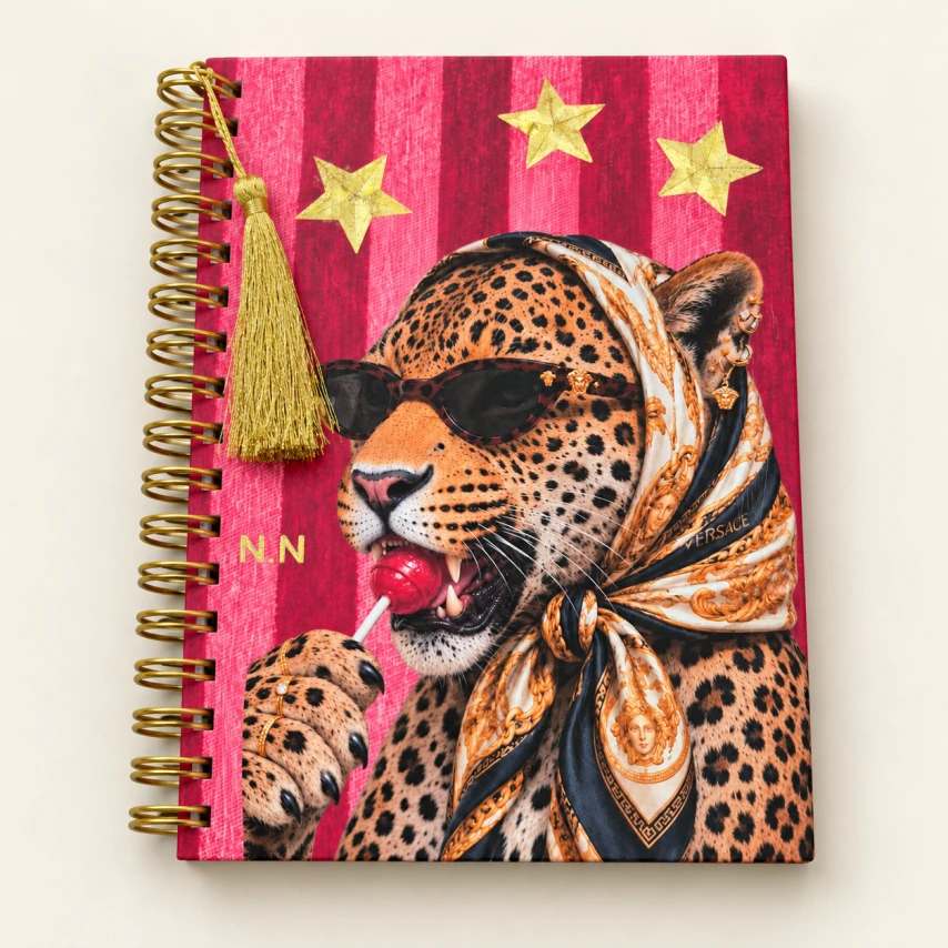 Caderno Pautado  - Capa Dura - A5